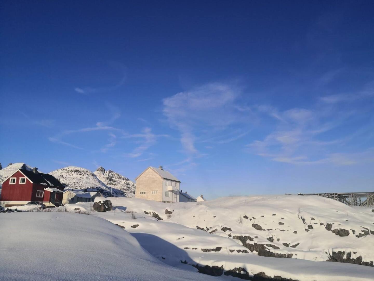 Villa House With Amazing View & Location In Tind Sørvågen Exterior foto